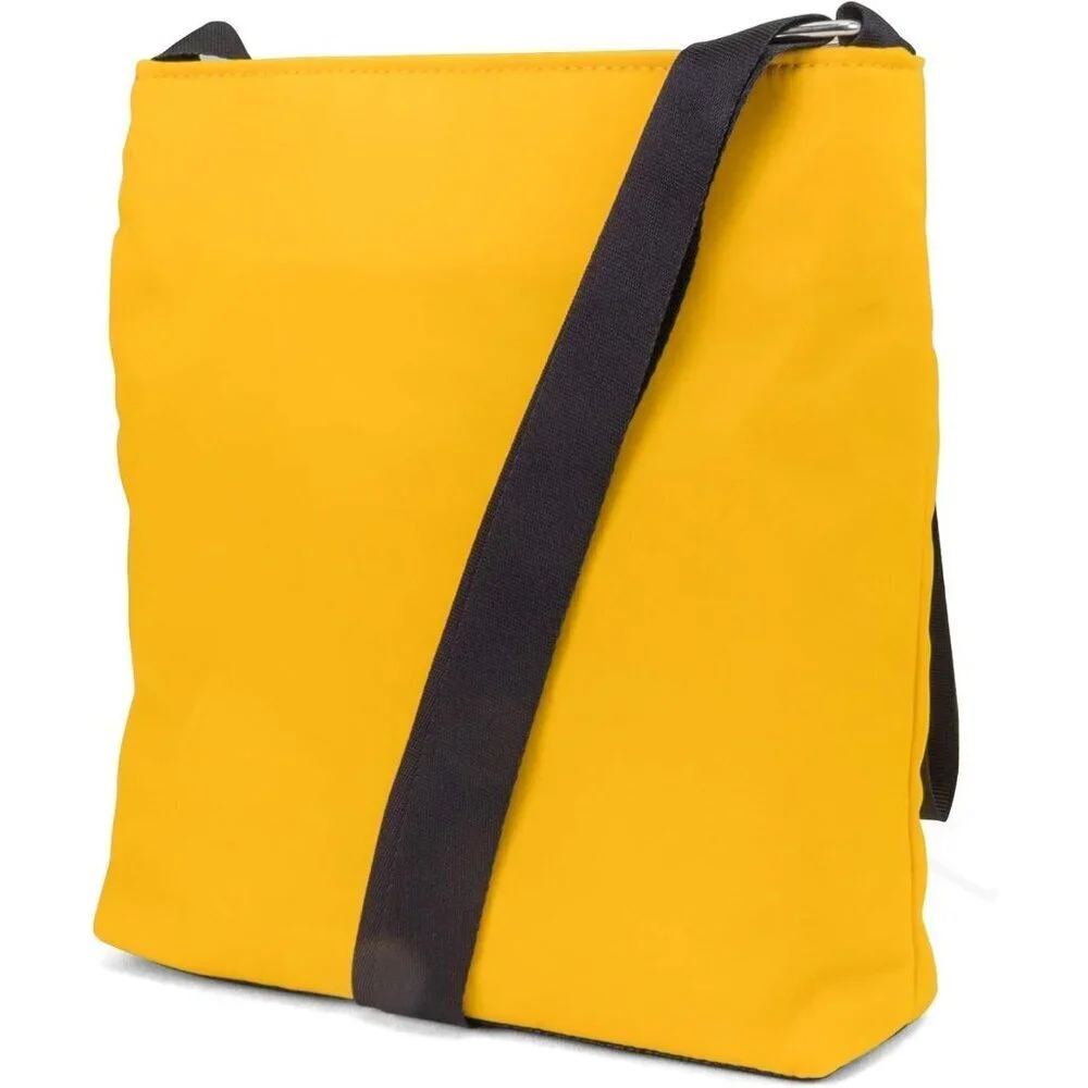 Women's Sunny (Yellow) Nylon Crossbody Bag Purse with Adjustable Shoulder Strap